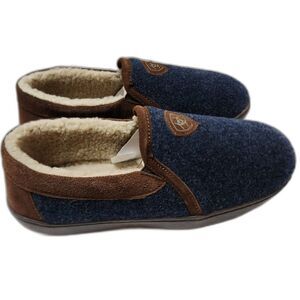 Ariat Lincoln Slippers Men’s 9 Blue Indoor Outdoor Sole